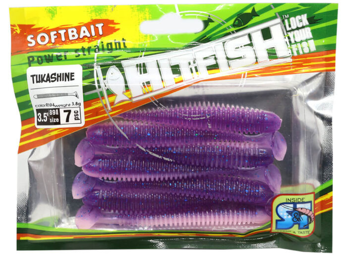 Hitfish Tukashine 8.9CM (3.5 inch), culoare R123 (7buc/plic) - imagine 4