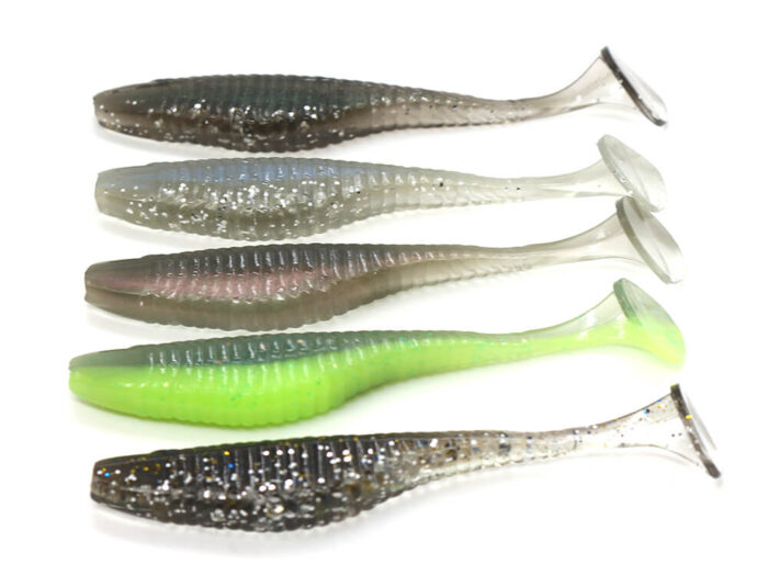 Damiki Armor Shad Paddle 7.6CM (3 inch) 10buc/plic - imagine 3