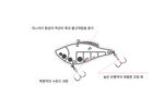 Damiki NAPJARU-60S 6CM, 10.5Gr (Sinking), 501C (Chrome) - imagine 7
