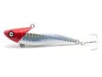Damiki TOKON VIB-80 8CM, 23.5Gr (Sinking), 014H (Red Head Holo) - imagine 3