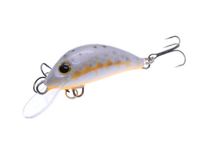Gloog Hektor 35N, 3.5cm, 2gr (Floating), BFO (Black Fluo Orange) - imagine 3