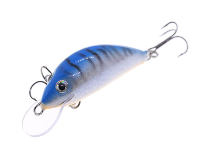 Gloog Hektor 40N, 4cm, 4.5gr (Sinking), TB (Tiger Blue) - imagine 3