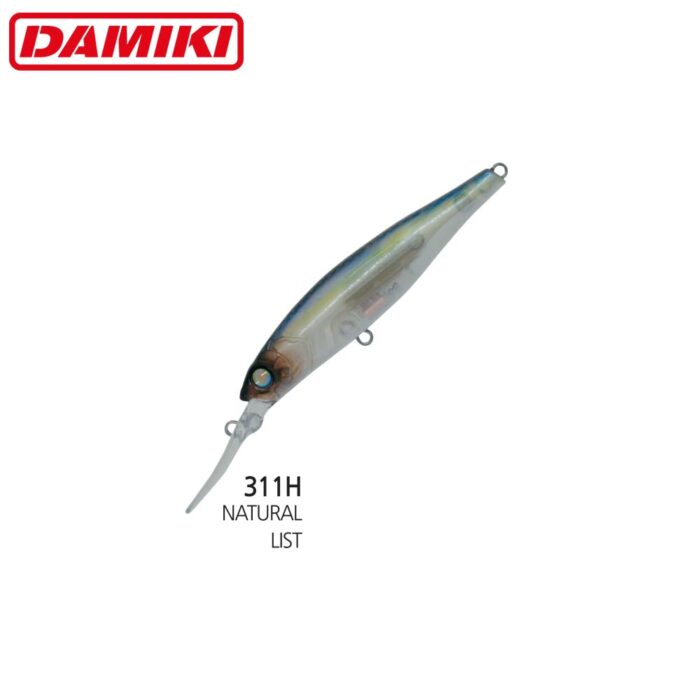 Damiki ABYSS-90 9CM, 13.5gr, Suspending, 311H (Natural List) - imagine 2