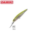 Damiki ABYSS-90 9CM, 13.5gr, Suspending, 345T (Clear Neon) - imagine 2