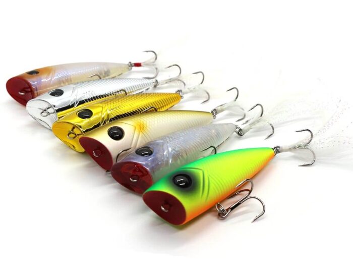 Damiki D-POP70 7CM, 10Gr (Topwater), 271H (BS Crystal) - imagine 9