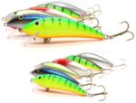 Gloog Kalipso 80SR, 8cm, 11gr (Floating), PGF (Perch Green Fluo) - imagine 6
