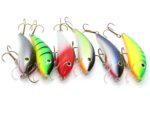 Gloog Kalipso 80SR, 8cm, 11gr (Floating), PGF (Perch Green Fluo) - imagine 5