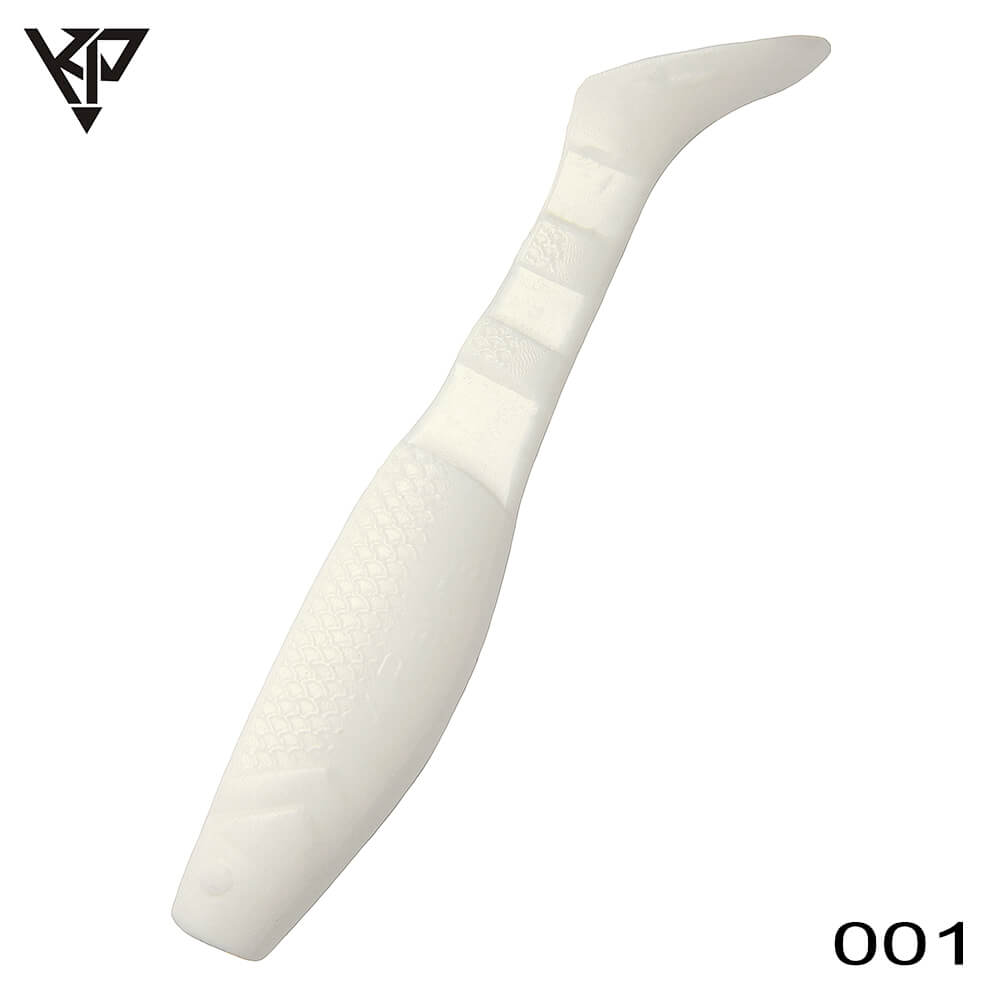 KPOS25-001 KP Baits Original Shad 6.25CM (2.5 inch), culoare 001 (5buc/plic)
