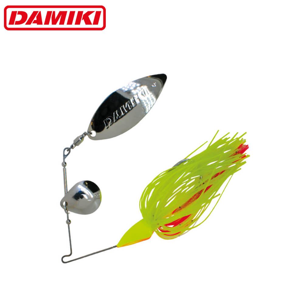DMK-MTS-009 Damiki spinnerbait M.T.S, 7.1gr (1, 4oz), 009 (Chart, Red)
