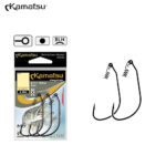 Kamatsu Carlig Offset cu arc Sping Lock K-2435, marime 7/0 (3buc/plic)