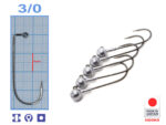Xfish Aberdeen Jig Bila, marime #3/0, 5gr (5buc/plic)