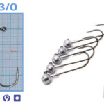 Xfish Aberdeen Jig Bila, marime #3/0, 4gr (5buc/plic)