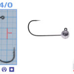 Xfish Aberdeen MicroJig Bila marime #4/0, 4gr, gramaj inscriptionat pe bila (5buc/plic)