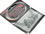 Damiki Crystal Bead 8mm (margele sticla), Silver (argintiu), 10buc/plic - imagine 2