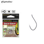 Kamatsu Carlig Shad Tail Drop Shot K-1060, marime 2, BLN (10buc/plic)
