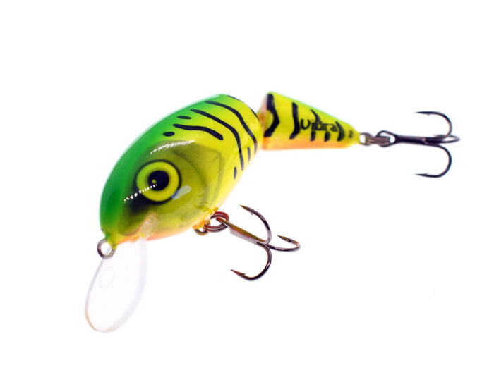Vidra Lures Perpetual Jointed 6.5cm, 11gr, Floating, FT (Fire Tiger) - imagine 2