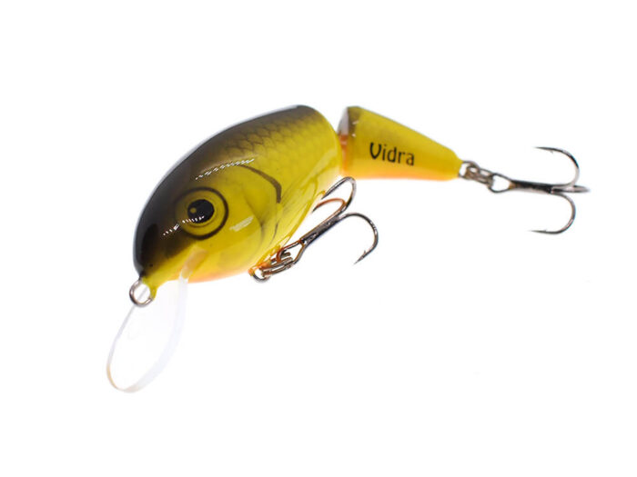 Vidra Lures Perpetual Jointed 6.5cm, 11gr, Floating, LB (Lime Black) - imagine 2