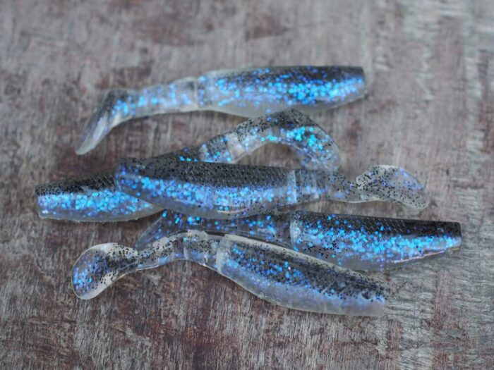 KP Baits Original Shad 7.5CM (3 inch), culoare 127 (5buc/plic) - imagine 3