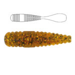 Damiki Squash Shad 6.3CM (2.5 inch), 476 (Orange Gold 2), 15buc/plic - imagine 8