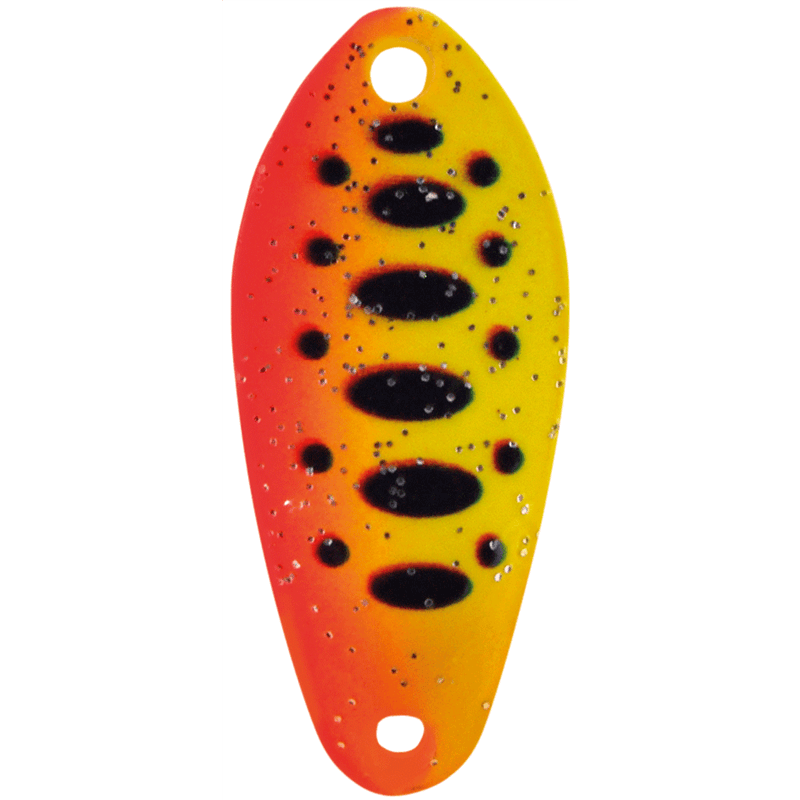349100003 Kamatsu oscilanta pastrav Keiko 2.7cm, 2gr, 003 (Fluo Orange Yellow Tiger/Golden)