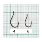 Filstar carlige Premium Crap Chod & Stiff Rig F1254DB, culoarea DB, marime 4 (10buc/plic) - imagine 2