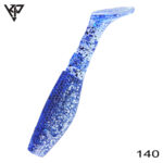 KP Baits Original Shad 5CM (2 inch), culoare 140 (Blue Ice) (5buc/plic)