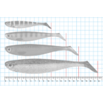 Konger Power Pike 17.5CM, 004 Olive Roach (3buc/blister) - imagine 2
