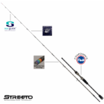 Lanseta Baitcasting Konger Streeto Caster Uptide H214 2.14m / 10-45g