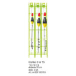 Linie echilibrata pluta Konger model C 16, pluta 1g / 2g / 3g (3buc/set)